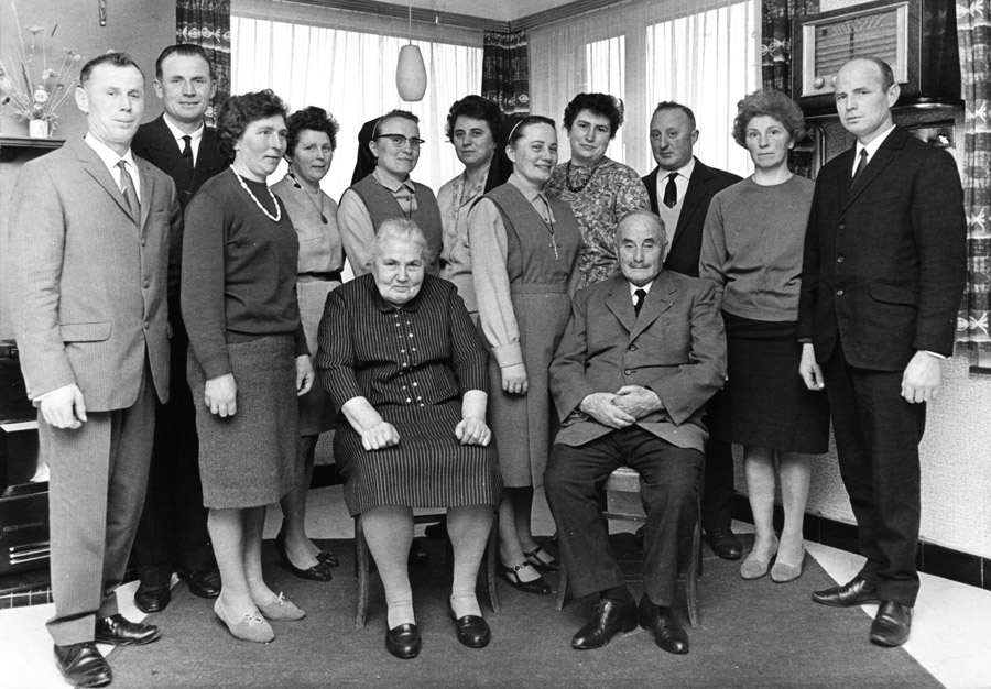 Familie Dheer in 1965